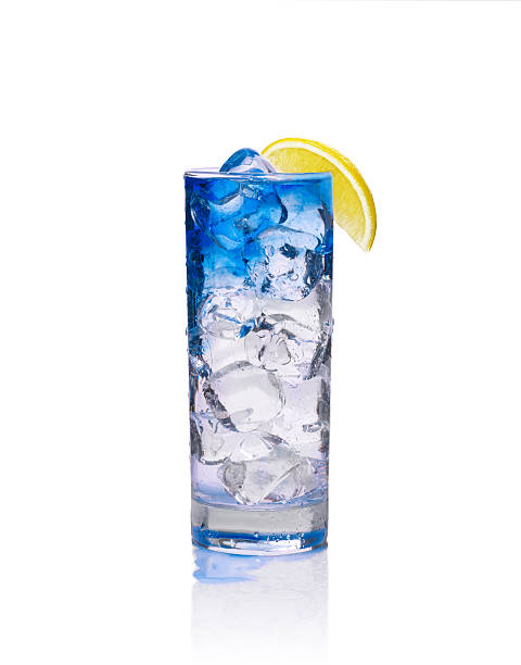 istock glass of  blue coctail with ice 185226806