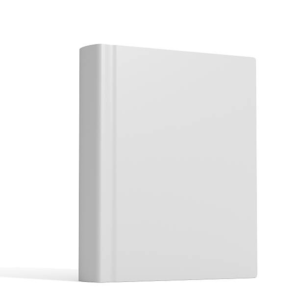 istock White book with no title standing on white background 185226938