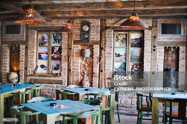 Rustic Place Stock Photo - Download Image Now - Restaurant, Indoors, Italian Culture