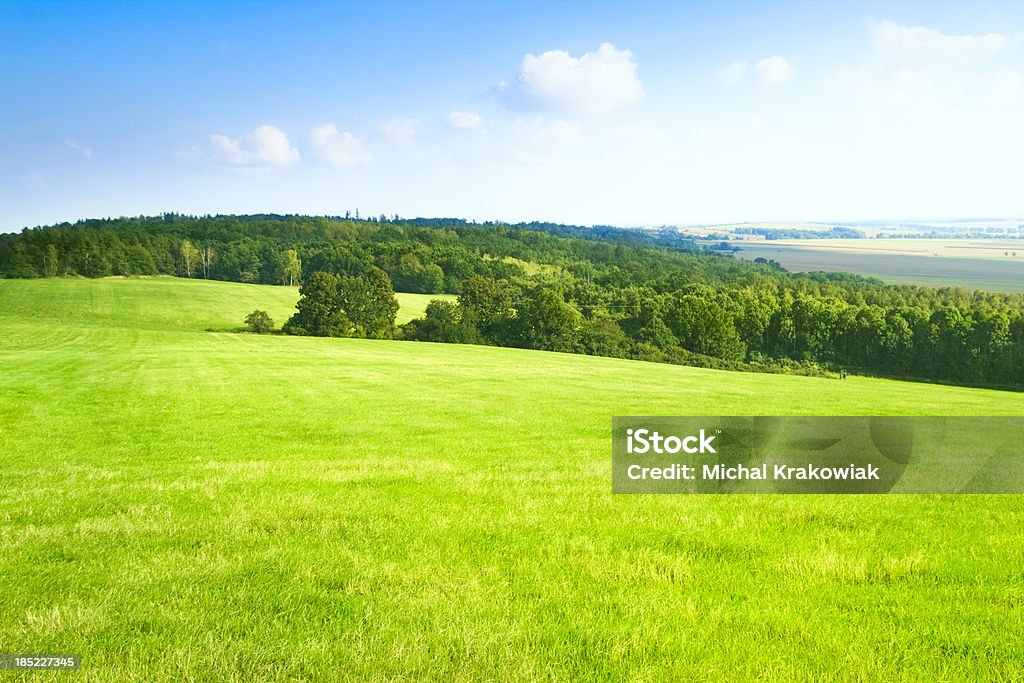 Grüne Landschaft - Lizenzfrei Agrarbetrieb Stock-Foto