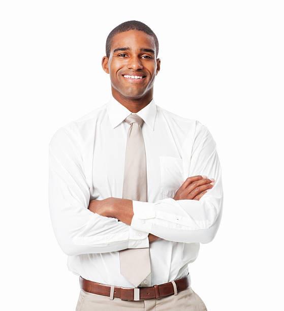 istock African American Businessman With Confidence - Isolated 185227606