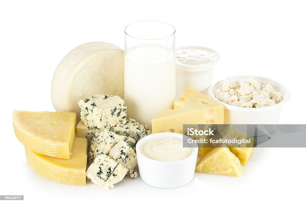 Produits laitiers - Photo de Aliment libre de droits