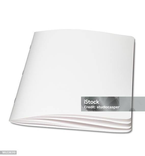 紙バックのご予約 - 小冊子のストックフォトや画像を多数ご用意 - 小冊子, 白背景, からっぽ