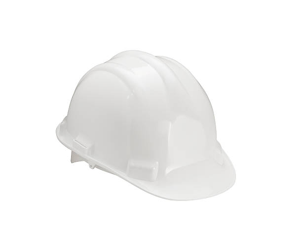 casco duro blanco (haga clic para obtener más información - casco fotografías e imágenes de stock