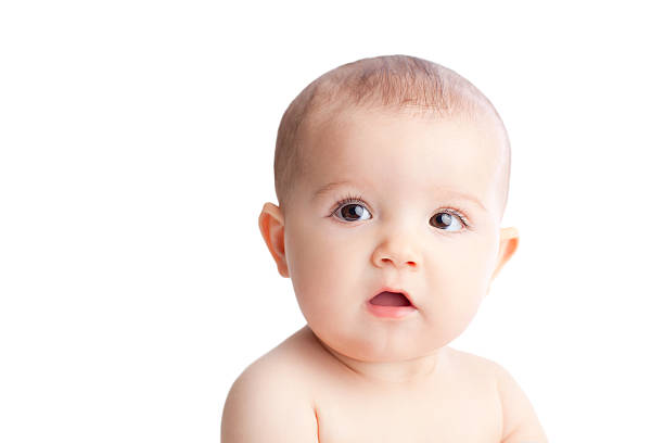 istock Caucasian baby close-up 185229013