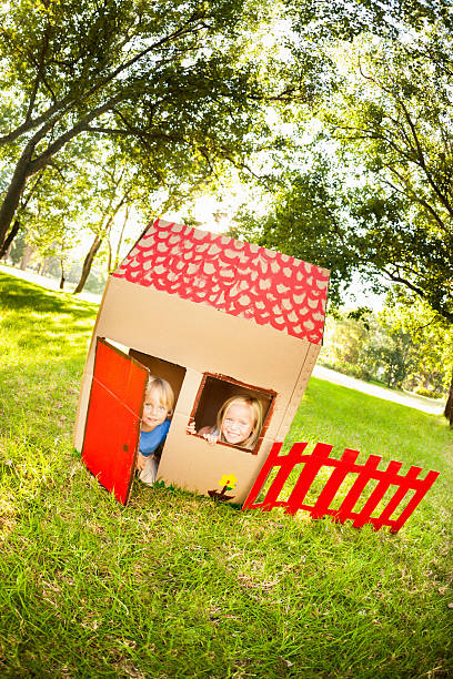 istock Playful Young Boy And Girl 185229349