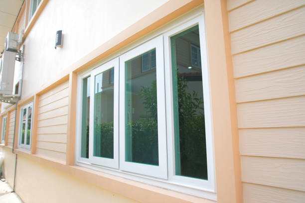 istock window with window blinds on wood walls. 1852295604