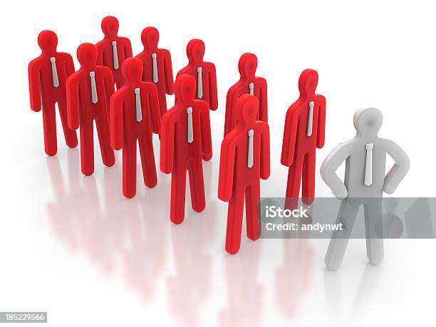 Leadership Of A Team Stock Photo - Download Image Now - Business, Business Person, Group Of People