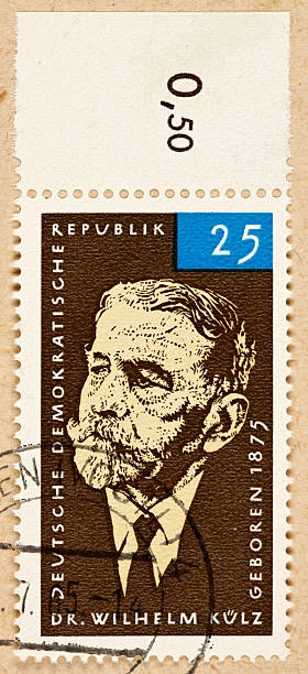 istock Postage stamp east germany 25 Dr. Wilhelm Külz 185229594