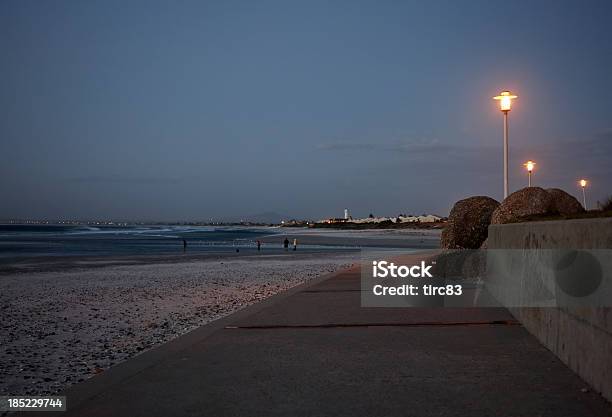 Boardwalk Of Cape Town Beach At Sunset Stock Photo - Download Image Now - Cape Town, Lighthouse, Beach