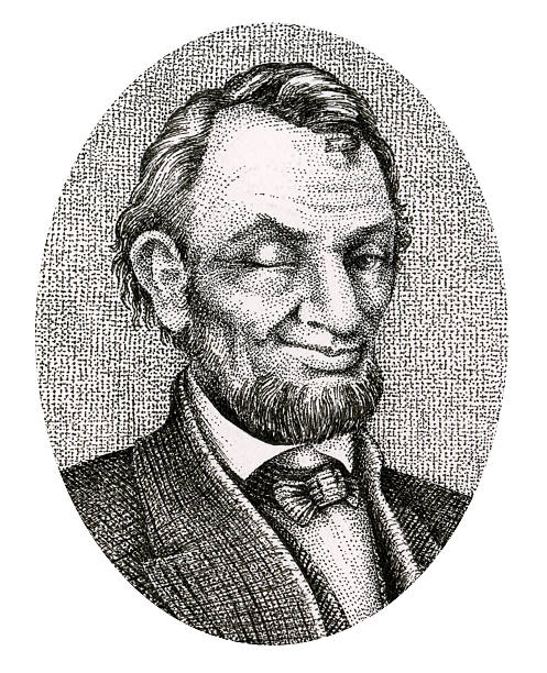 istock Abraham Lincoln Smiles and Winks From His Picture On Money 185229833