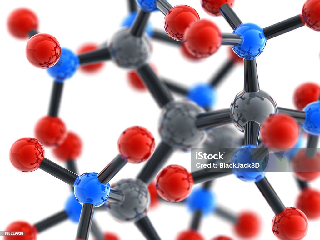 Глянцевые Молекулярная структура - Стоковые фото Молекулярная структура роялти-фри