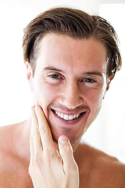 istock Male beauty portrait 185230019