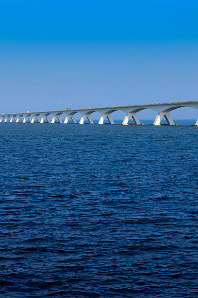 istock Zeeland bridge over the Oosterschelde river 185230075