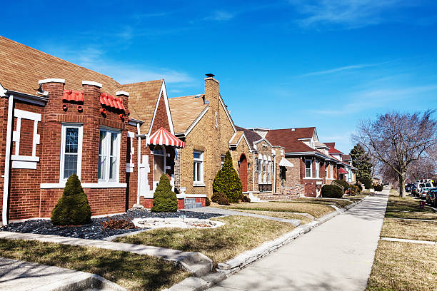 istock Varied Bungalows in West Lawn, Chicago 185230177