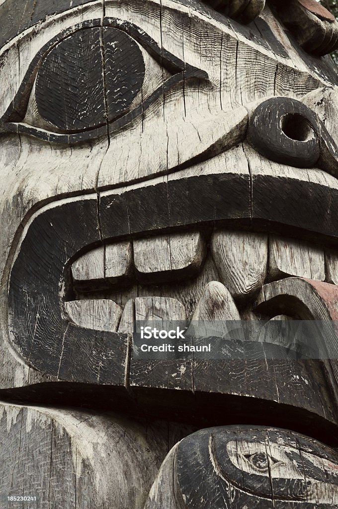 Mastro Totêmico - Foto de stock de Alasca - Estado dos EUA royalty-free