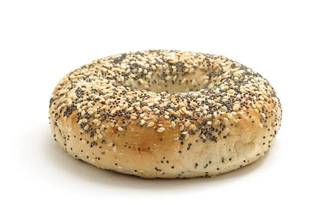 istock Bagel with poppy and sesame seeds 185230475