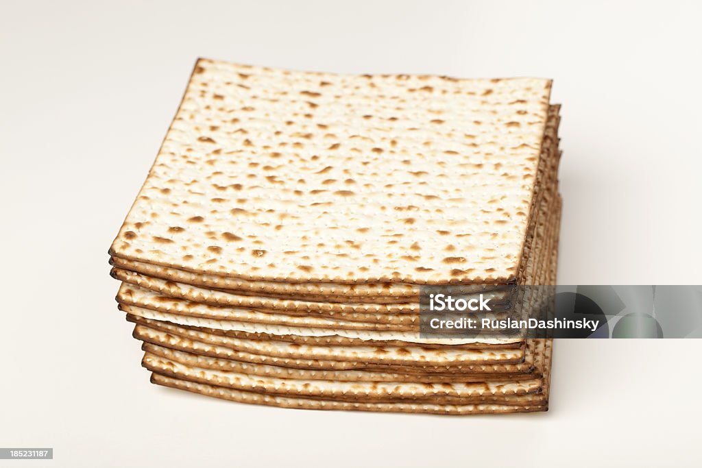 Pilha de matzot. - Foto de stock de Texturizado - Descrição Geral royalty-free