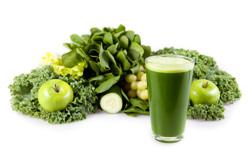 Healthy green juice