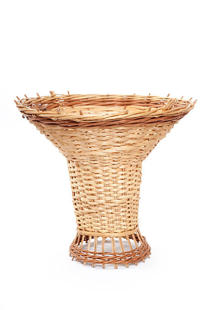 istock Isolated backet wicker XXXL 185231946
