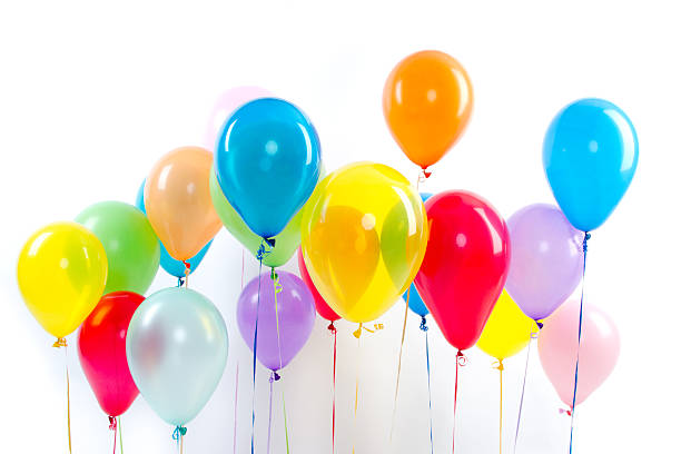 천문학자 baloons - balloon blue bunch cheerful 뉴스 사진 이미지