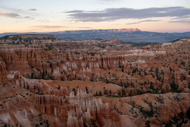 istock Evening Light Fades Across The Landscape Below Bryce Canyon 1852324401