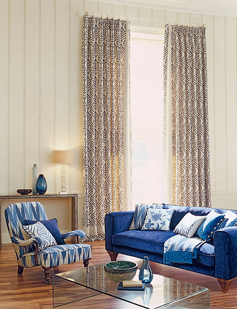 istock Interior of beautiful classical living room 185232585