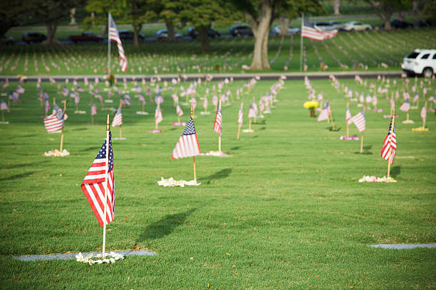 Punchbowl Cemetery, Memorial Day, Oahu, Hawaii