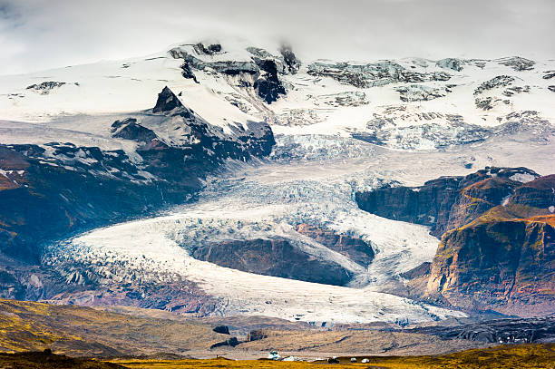 fjallsjökull 빙하, 아이슬란드 - breidarlon 뉴스 사진 이미지