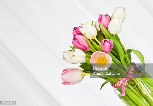 Fiori Per La Pasqua O Per La Festa Della Mamma - Fotografie stock e altre immagini di Arredamento - Arredamento, Barattolo di vetro, Bellezza naturale