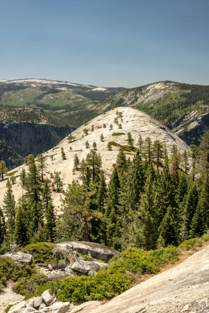 istock Looking Down the back of North Dome in Yosemite 1852342029