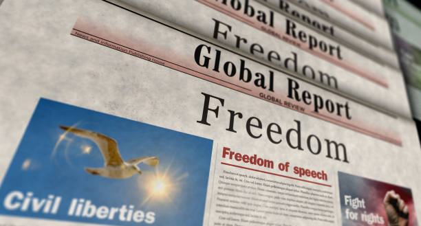 istock Freedom newspaper printing media 1852342586