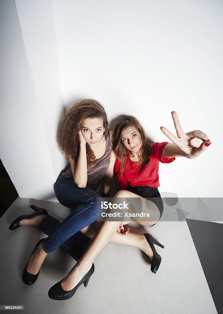 Ritratto in Studio - Foto stock royalty-free di 18-19 anni