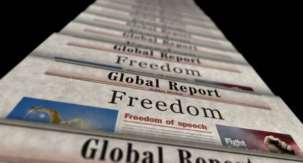 istock Freedom newspaper printing media 1852343677
