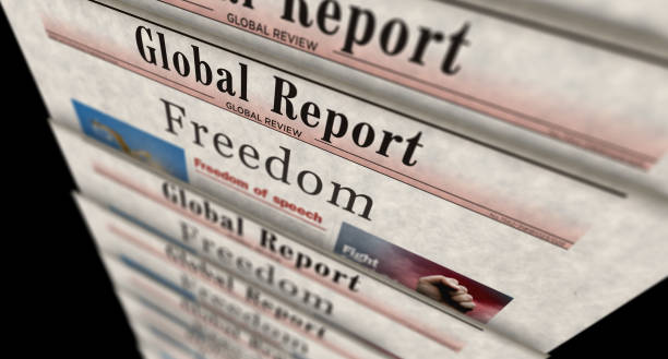 istock Freedom newspaper printing media 1852343709