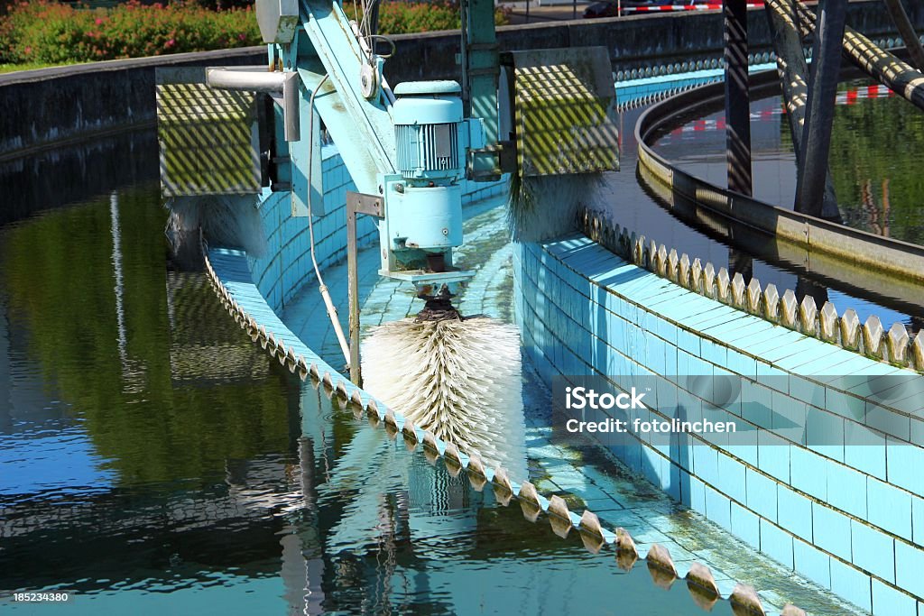 Abwasser-Behandlung - Lizenzfrei Abwasser Stock-Foto