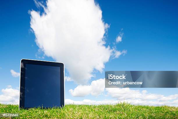 Computing Outdoors Stock Photo - Download Image Now - Agricultural Field, Blue, Business