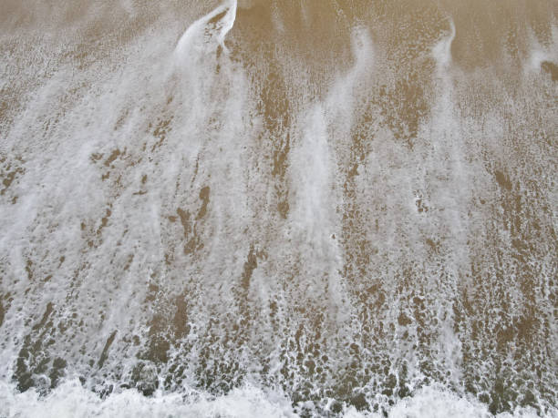 Free Stock Photo of A sandy beach with waves crashing on it | Download ...