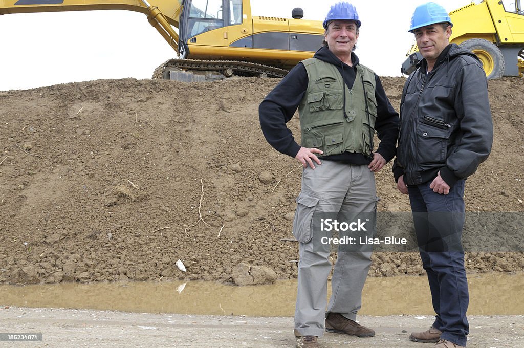 Excavator conductores - Foto de stock de Sector de la construcción libre de derechos