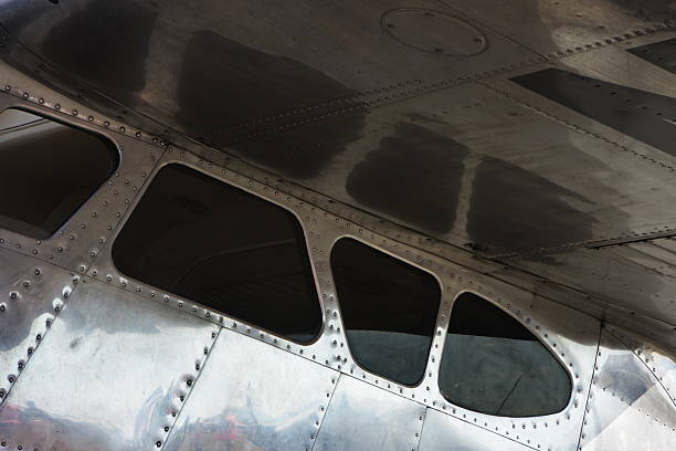 istock Airplane Fuselage Vintage Flying Transportation 185235314