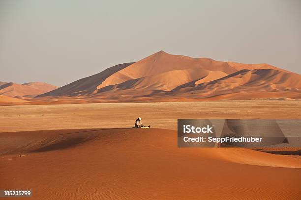 Lonesome En El Desierto Foto de stock y más banco de imágenes de Arabia - Arabia, Arena, Aventura