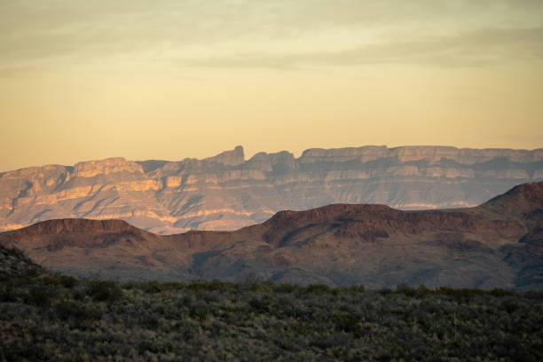 istock Sierra del Carmen Range at Sunset in Big Bend 1852360681