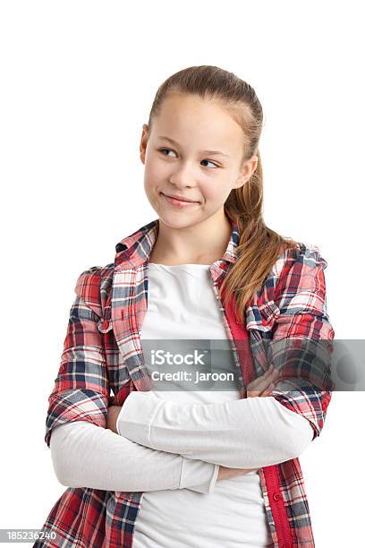 Happy Teenager Girl Stock Photo - Download Image Now - 12-13 Years, Teenage Girls, Girls