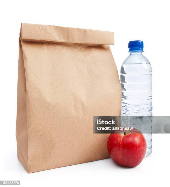 Almuerzo En Lonchera Foto de stock y más banco de imágenes de Fiambrera - Fiambrera, Almuerzo en lonchera, Bolsa - Objeto fabricado