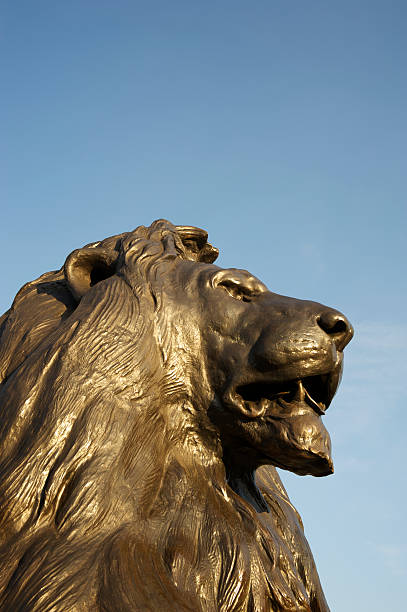 istock Profile Trafalgar Square Lion London 185237384