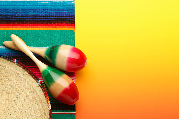 istock Maracas and Sombrero 185238198
