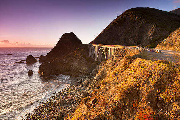 istock Big Creek Bridge, California, USA 185238278