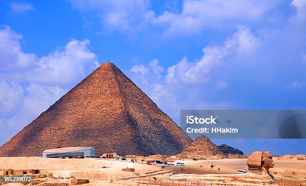 Pyramid Of Khufu Cheops - zdjęcia stockowe i więcej obrazów Antyki - Antyki, Archeologia, Azja Zachodnia