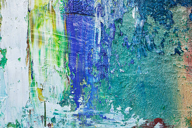 istock Abstract painted blue and green  art backgrounds. 185239566