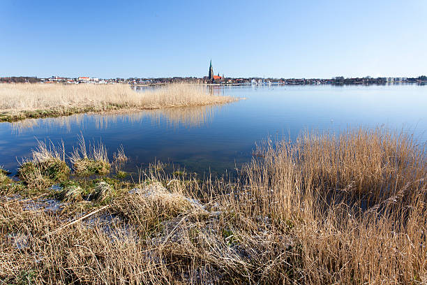 город шлезвиг на schlei, германия - schleswig стоковые фото и изображения